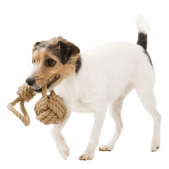 Trixie BE NORDIC Spieltau mit eingeflochtenem Ball - ø 8/30 cm-4