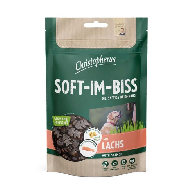 Christopherus Soft-Im-Biss mit Lachs 125g–12er Sparpack