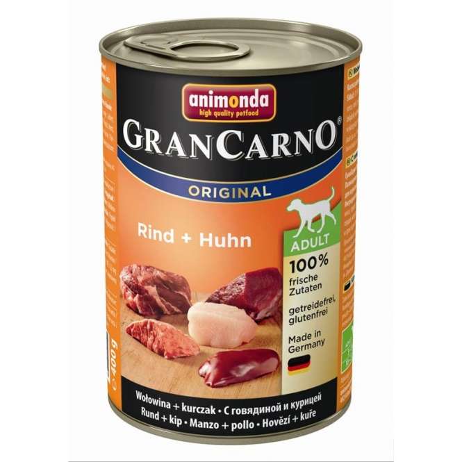Animonda Dog Dose GranCarno Adult Rind & Huhn 400g–6er Sparpack