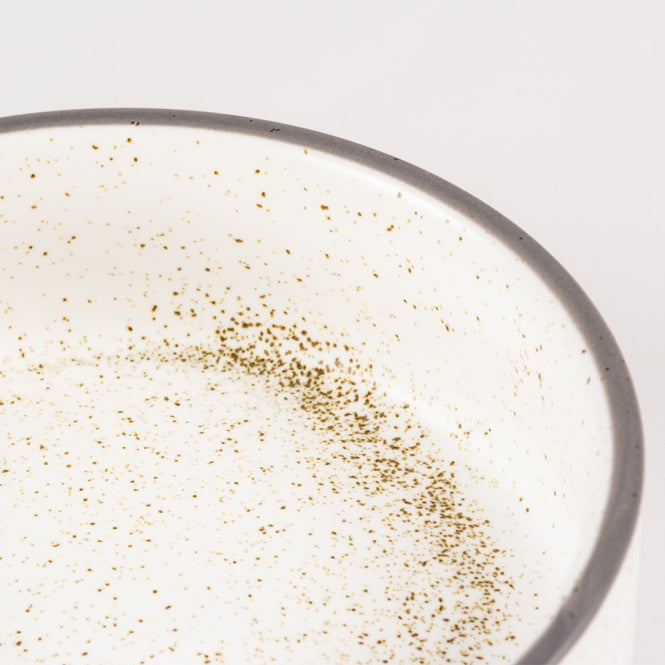 Duvoplus Keramiknapf Stone Speckle - weiß - 330ml-4