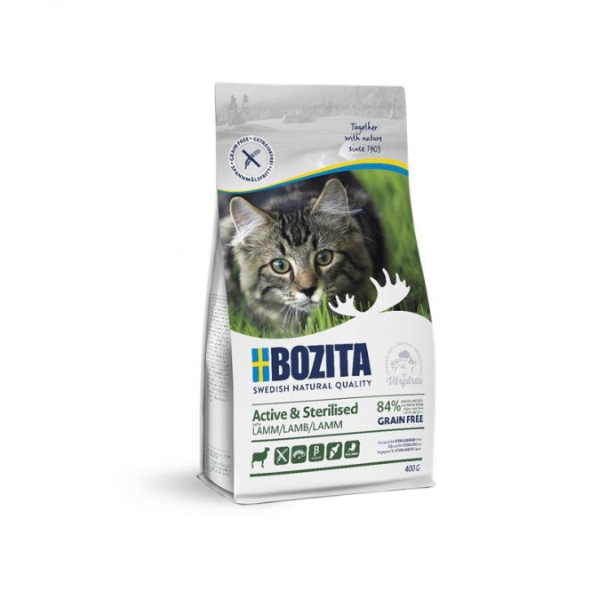 Bozita Active & Sterilised Grain free Lamb - 2 kg-0