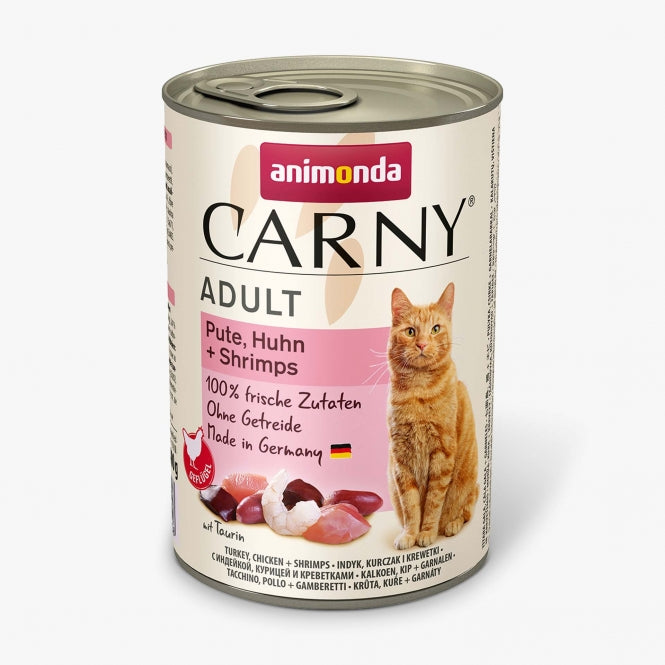 Animonda Cat Dose Carny Adult Pute & Huhn & Shrimps - 400 g-0