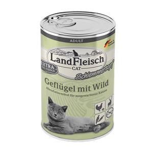 Landfleisch Cat Adult Schlemmertopf Geflügel & Wild 400g–6er Sparpack