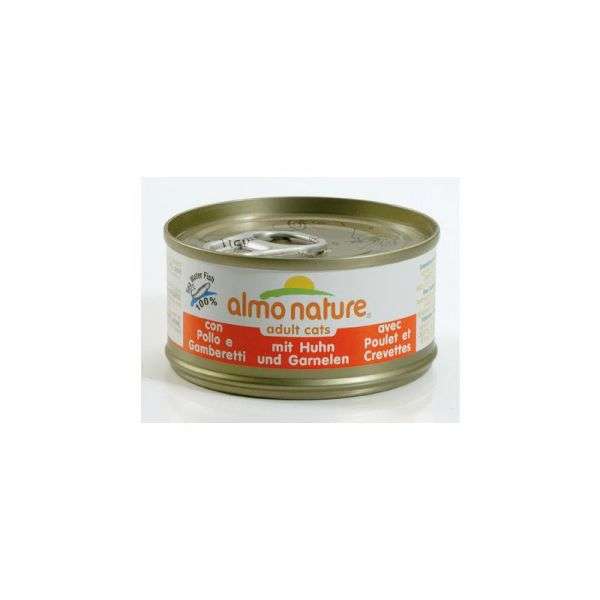 Almo Nature HFC Natural Huhn & Garnelen 70g–24er Sparpack