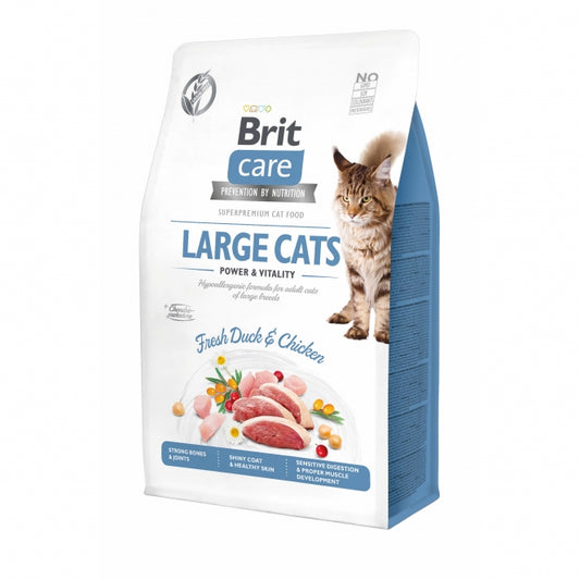 Brit Care Cat Grain-Free - Large cats - Power & Vitality - 400g-0