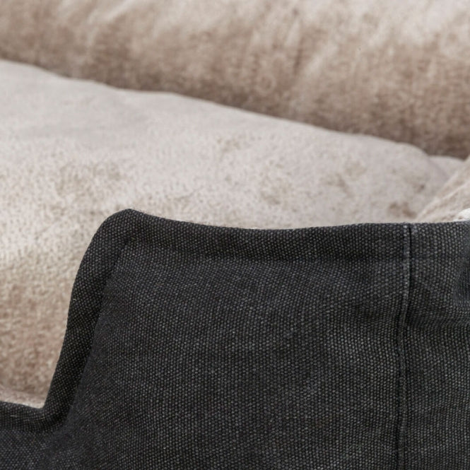 Trixie BE NORDIC Bett Föhr - schwarz/sand - 80 × 60 cm-2