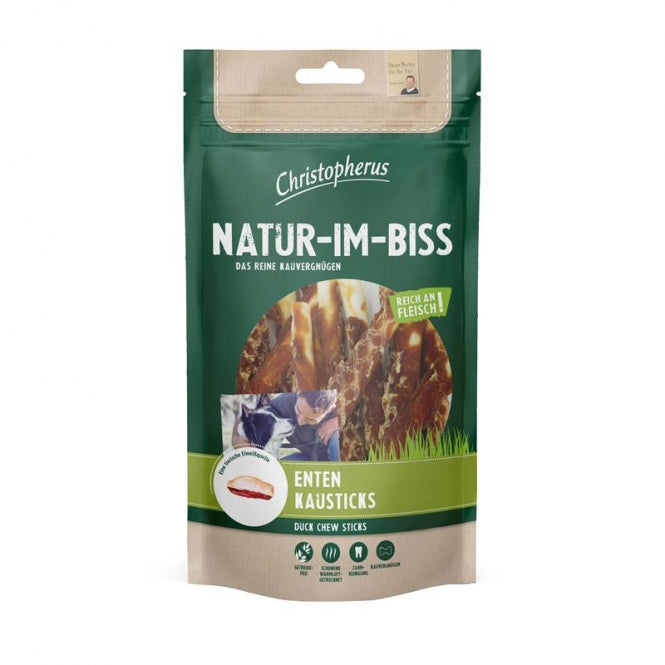 Christopherus Snack Enten Kausticks 70g – 12er Sparpack