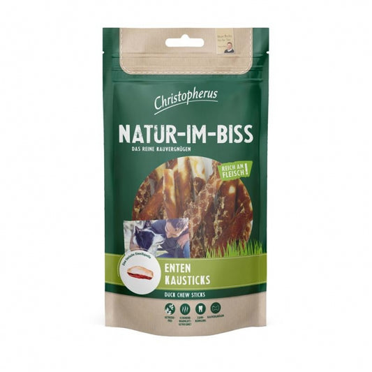 Christopherus Snack Enten Kausticks 70g – 12er Sparpack