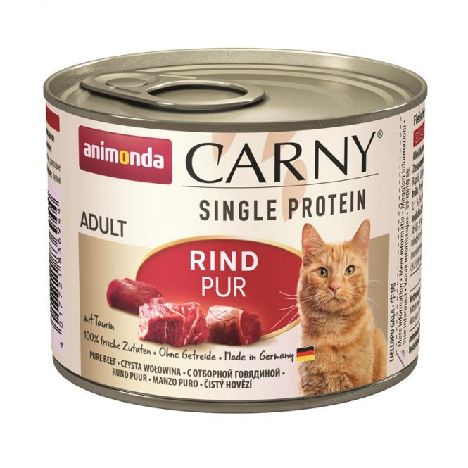 Animonda Cat Dose Carny Adult Single Protein Rind 200g-0