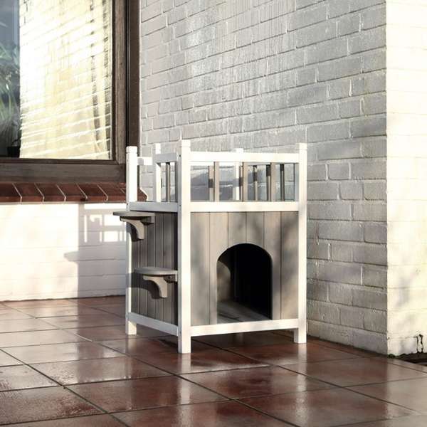 Trixie Katzenhaus Cat's Home mit Balkon-2