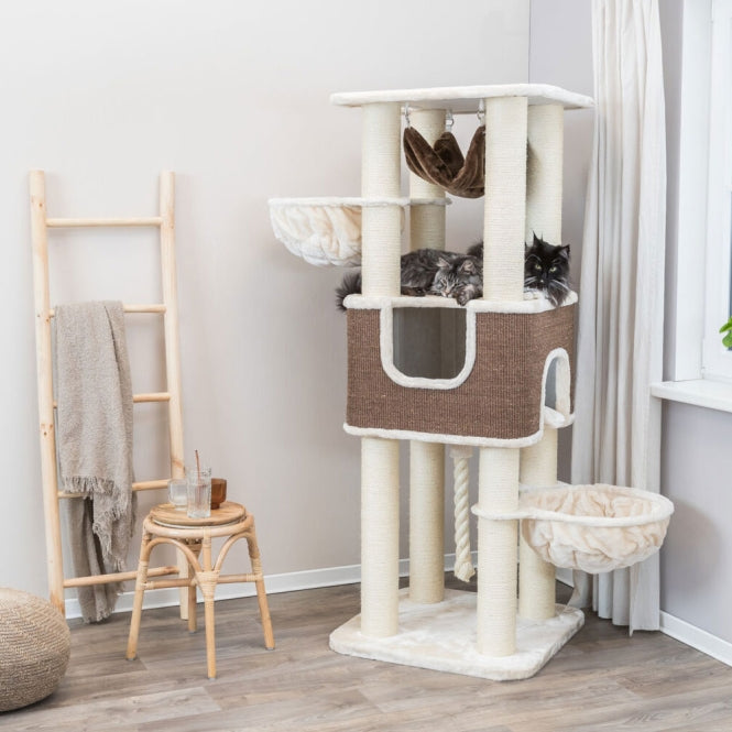 Trixie Kratzbaum XXL Humberto - creme/dunkelbraun-3