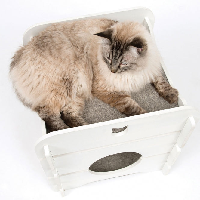 Vesper Katzenhöhle Cottage - Weiß-1