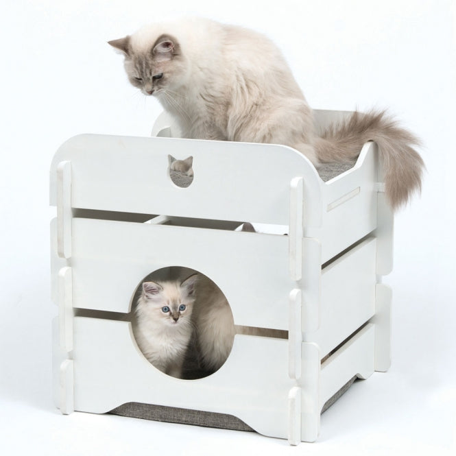 Vesper Katzenhöhle Cottage - Weiß-0