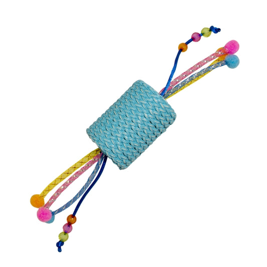 Duvoplus Cat Toy Jolly Rolle mit Seilen - blau-0