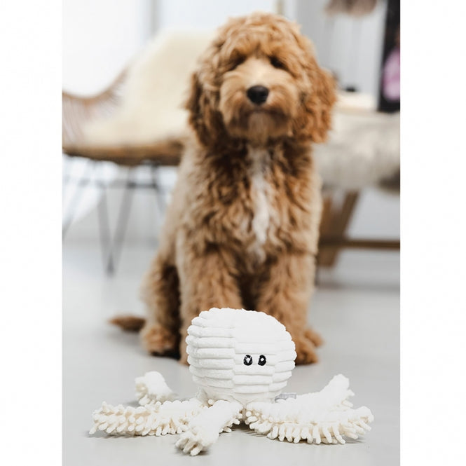 Beeztees Eco Hundespielzeug Octopus Okki - geräuschlos-1