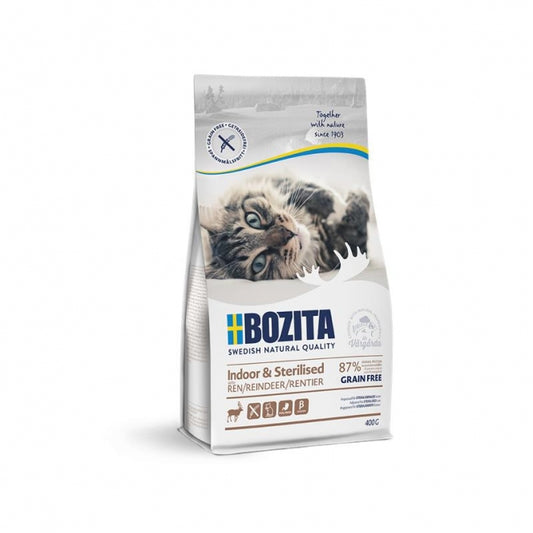 Bozita Indoor & Sterilised Grainfree Reindeer - 10 kg-0
