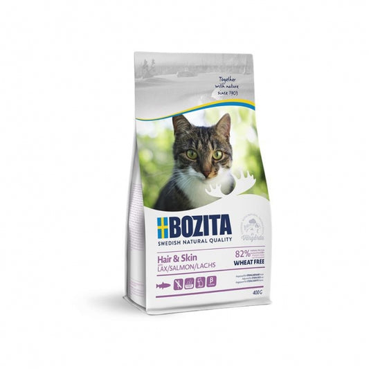 Bozita Hair & Skin Wheat free Salmon - 400 g-0
