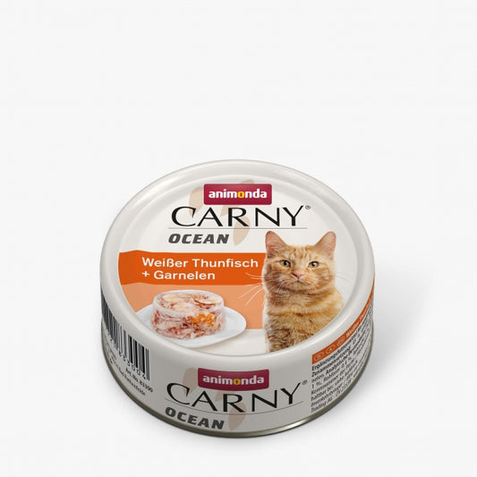 Animonda Carny Ocean Weißer Thunfisch & Garnelen 80g–12er Sparpack