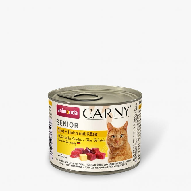 Animonda Cat Dose Carny Senior Rind & Huhn & Käse - 200 g-0