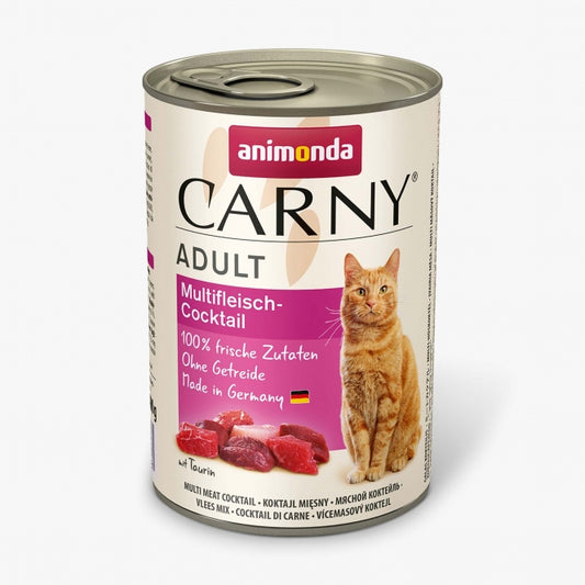 Animonda Cat Dose Carny Adult Multifleisch-Cocktail 400g–6er Sparpack