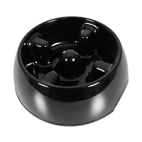 DOGIT Go-Slow Anti-Schling-Napf Schwarz 600 ml-1