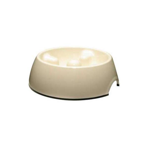 DOGIT Go-Slow Anti-Schling-Napf Weiss 300 ml-3