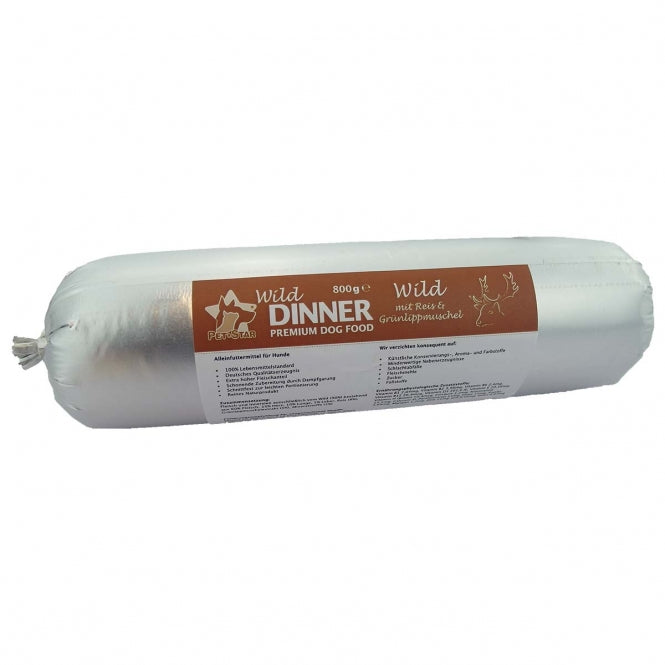 Wild Dinner Gourmet-Wurst Wild mit Reis - 800 g-0