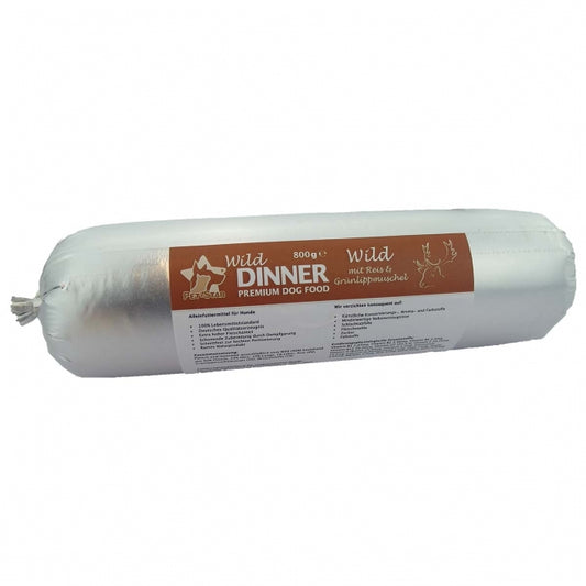 Wild Dinner Gourmet-Wurst Wild mit Reis - 800 g-0