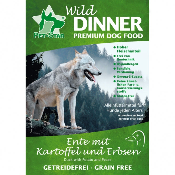 Wild Dinner Ente - Getreidefrei - 500 g-1