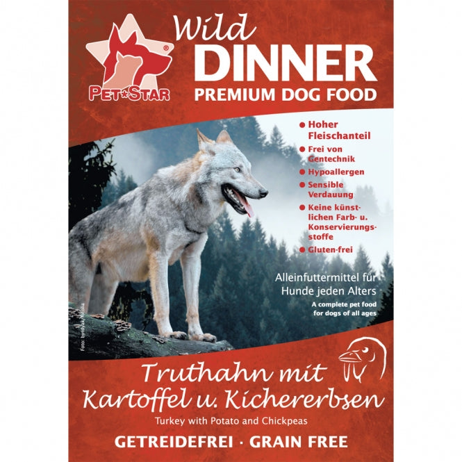 Wild Dinner Truthahn - Getreidefrei - 3 kg-1